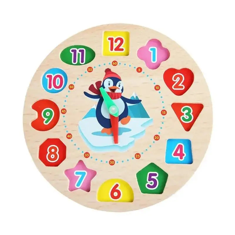 Wooden Learning Clock