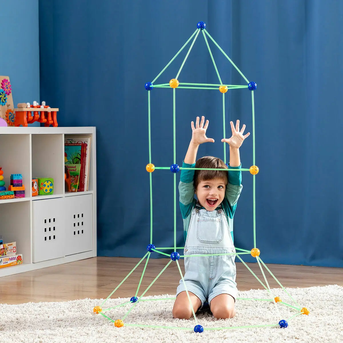 Glow Fort – Glow-in-the-Dark Den Builder