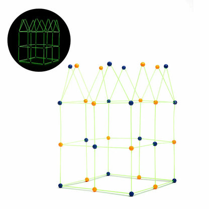Glow Fort – Glow-in-the-Dark Den Builder