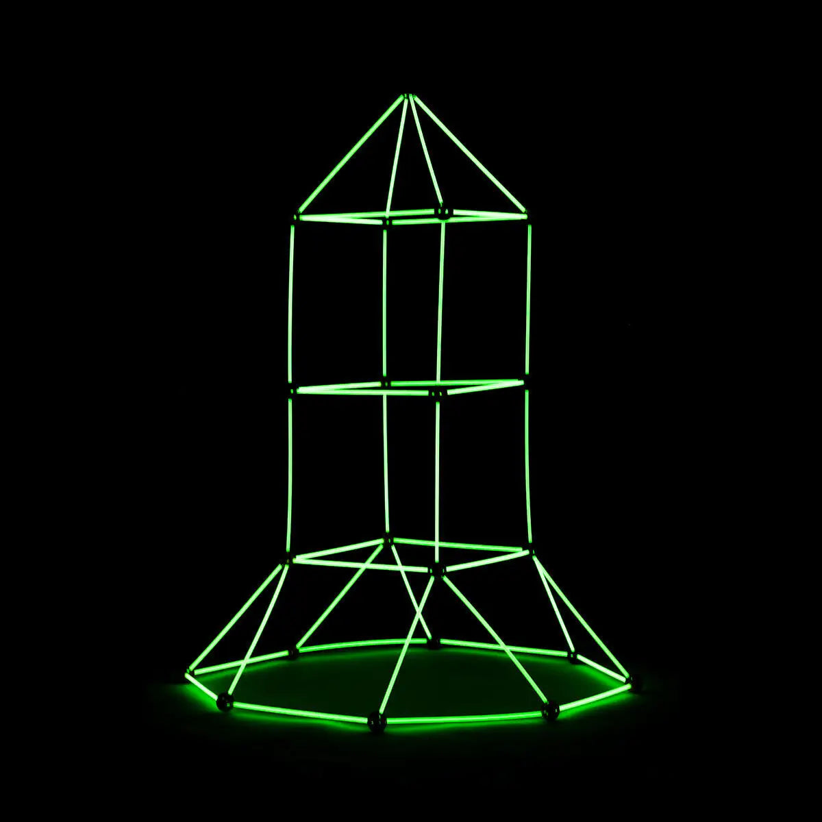 Glow Fort – Glow-in-the-Dark Den Builder