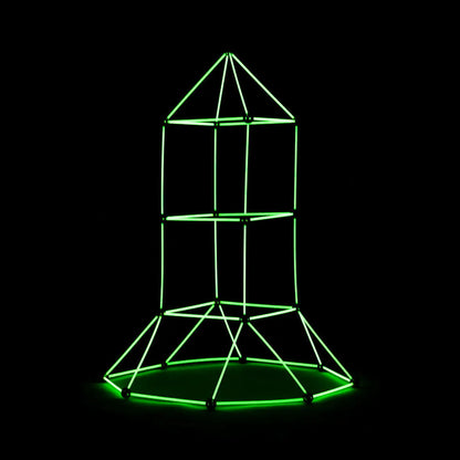 Glow Fort – Glow-in-the-Dark Den Builder