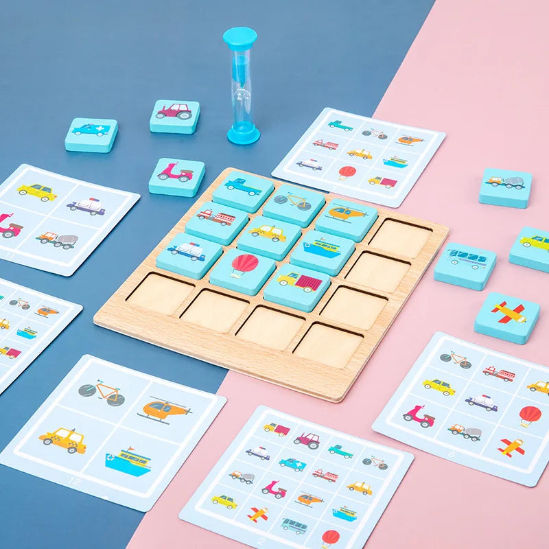 Wooden Memory Game