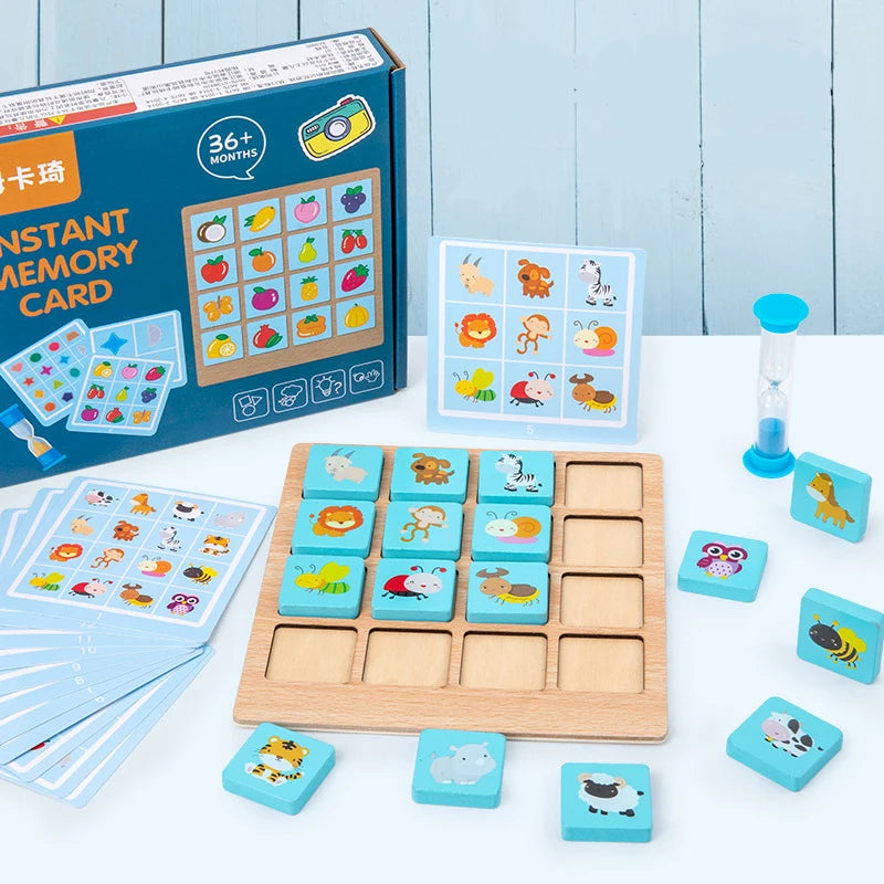 Wooden Memory Game