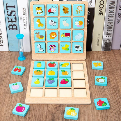 Wooden Memory Game