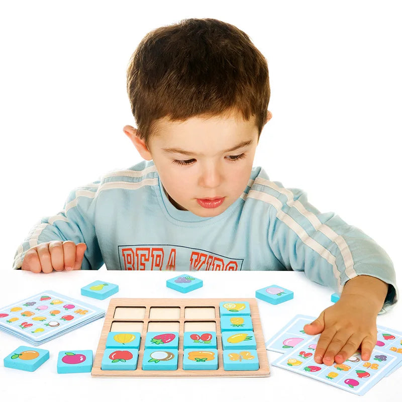 Wooden Memory Game