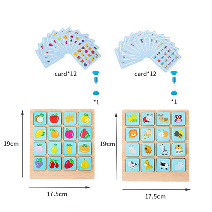 Wooden Memory Game