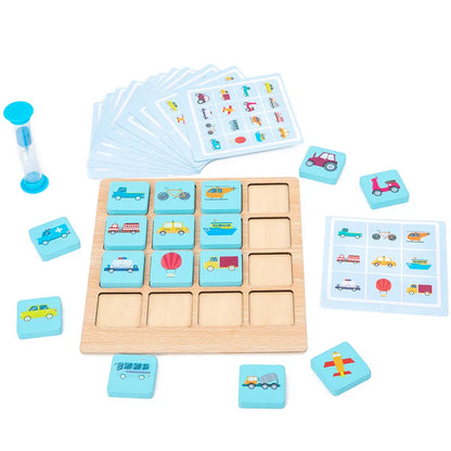 Wooden Memory Game