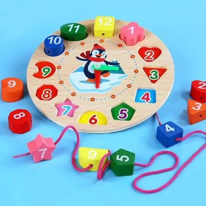 Wooden Learning Clock