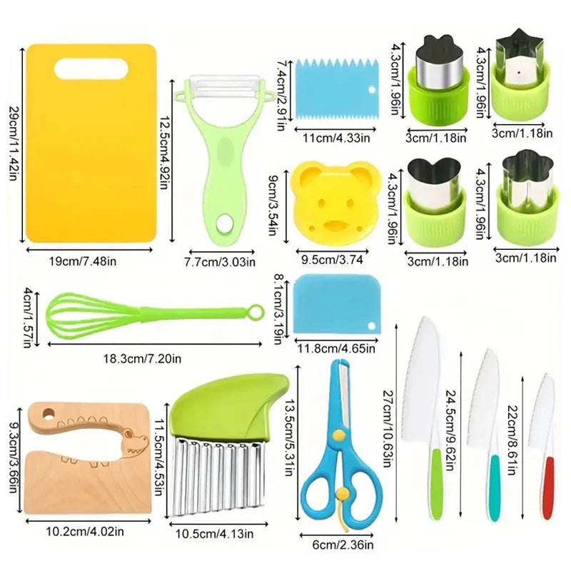 Kids' Safe Cooking Set