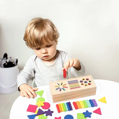 Wooden Shapes & Colours Board