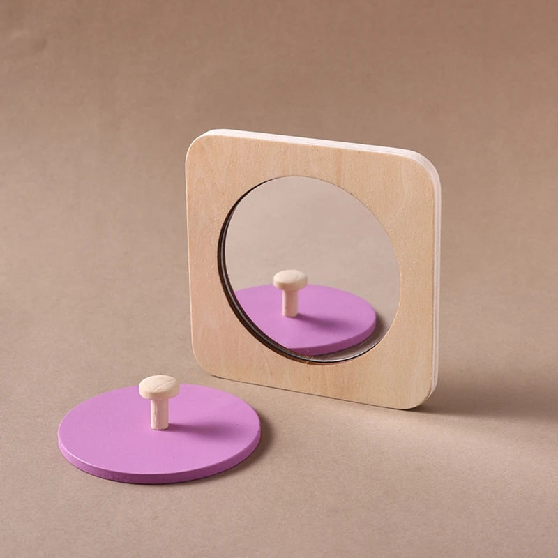 Baby's First Wooden Mirror