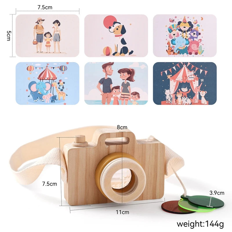 Wooden Toy Camera