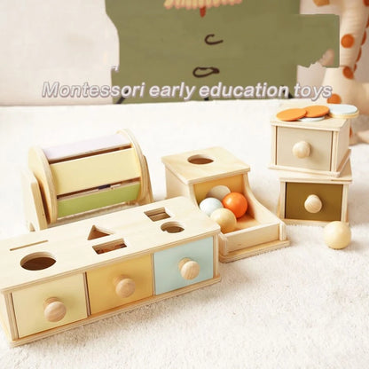 Wooden Sensory Activity Box