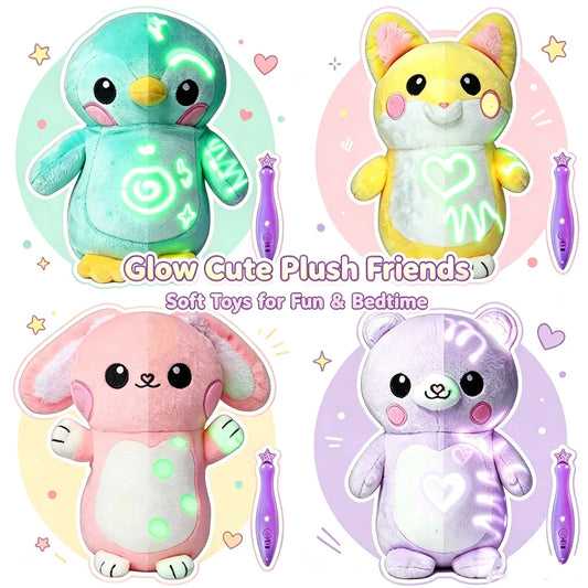 Glow Doodle Plush – Draw & Glow Friend