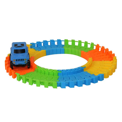 Flexible Car Track + Bonus Cars