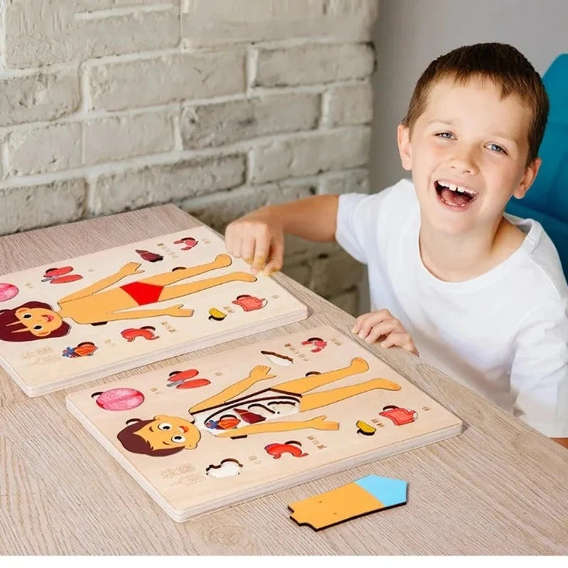 Human Body Puzzle