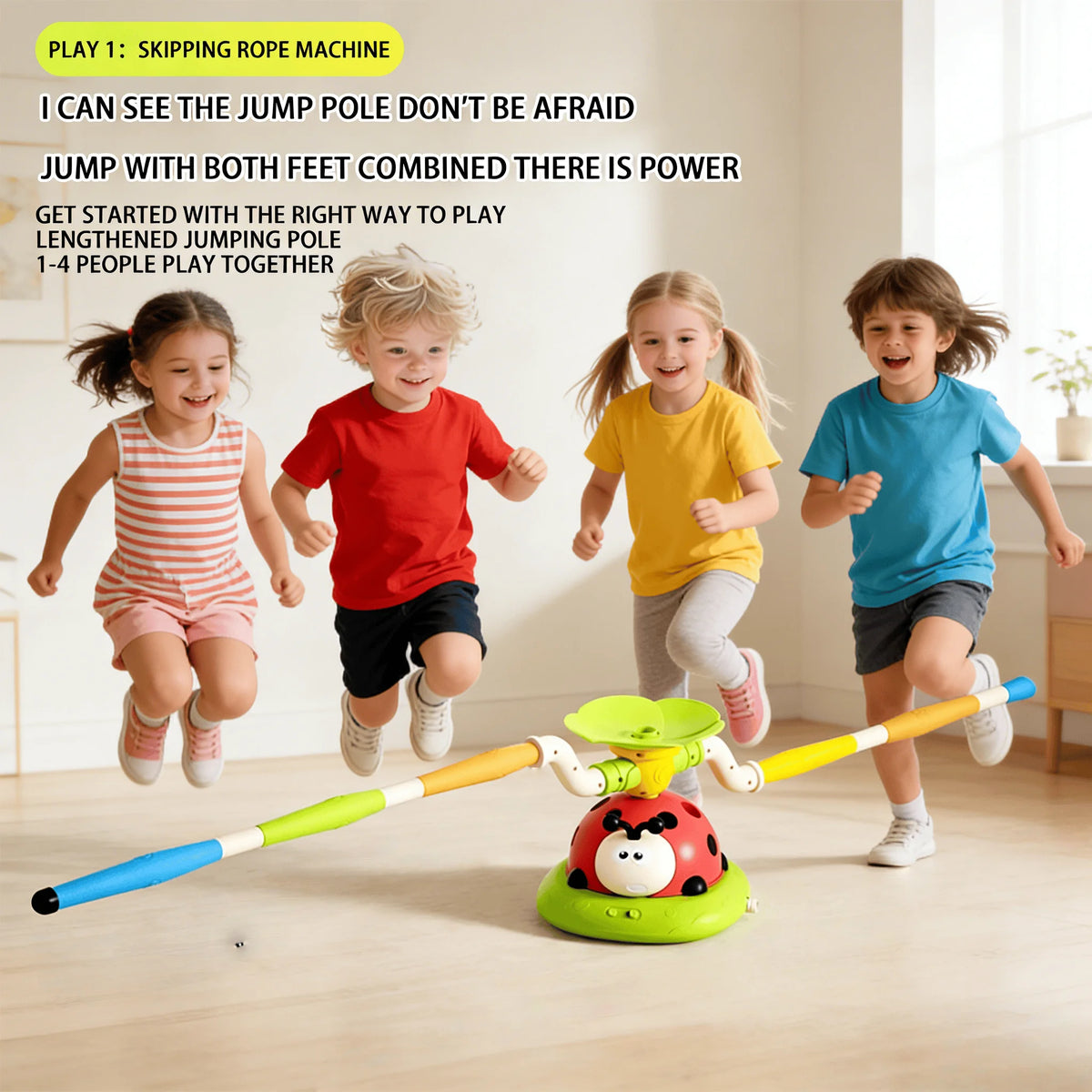 3-in-1 Ladybug Activity Toy