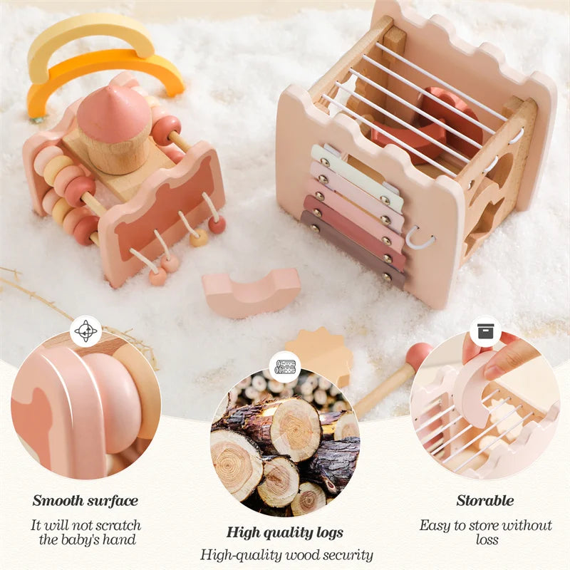 Wooden Activity Castle
