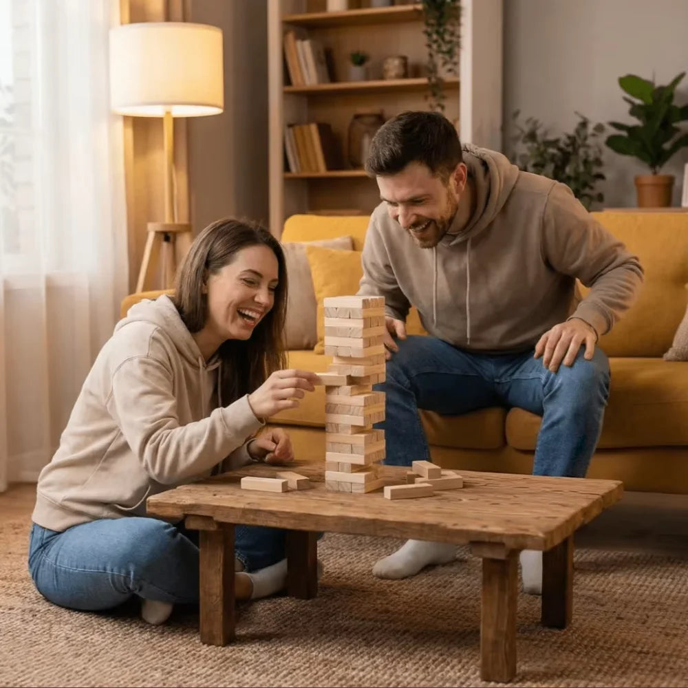 Wooden Tumble Tower