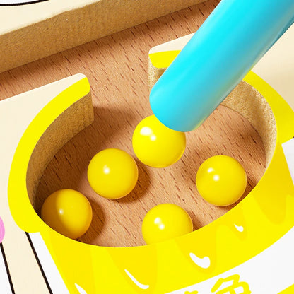 Wooden Magnetic Colour Maze