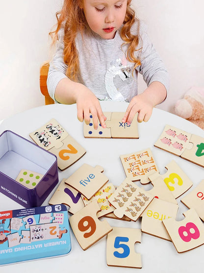 Wooden Pattern-Matching Blocks