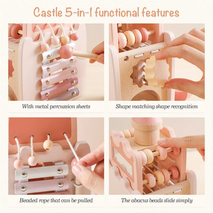 Wooden Activity Castle