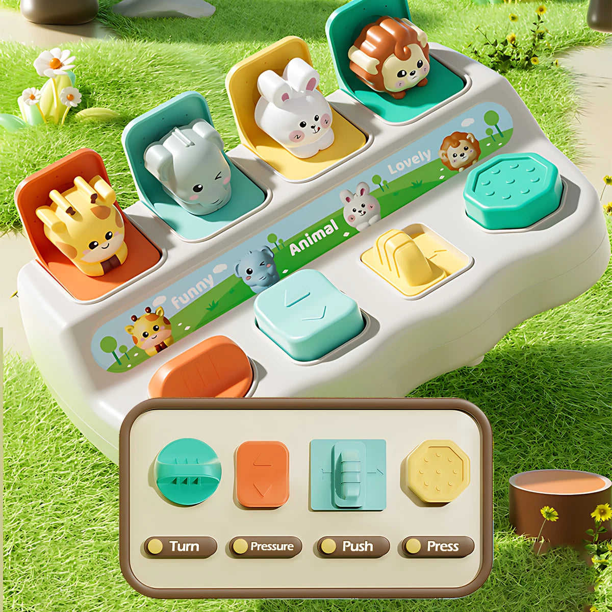 Pop-Up Hidden Animals