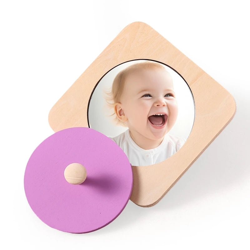 Baby's First Wooden Mirror