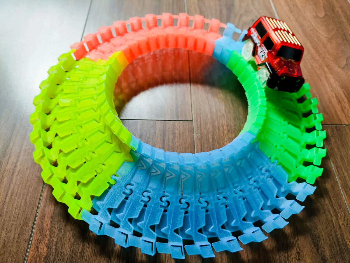 Flexible Car Track + Bonus Cars
