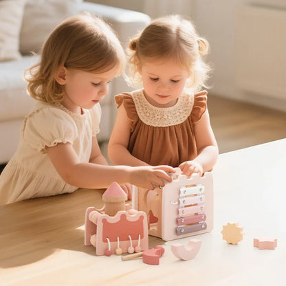 Wooden Activity Castle
