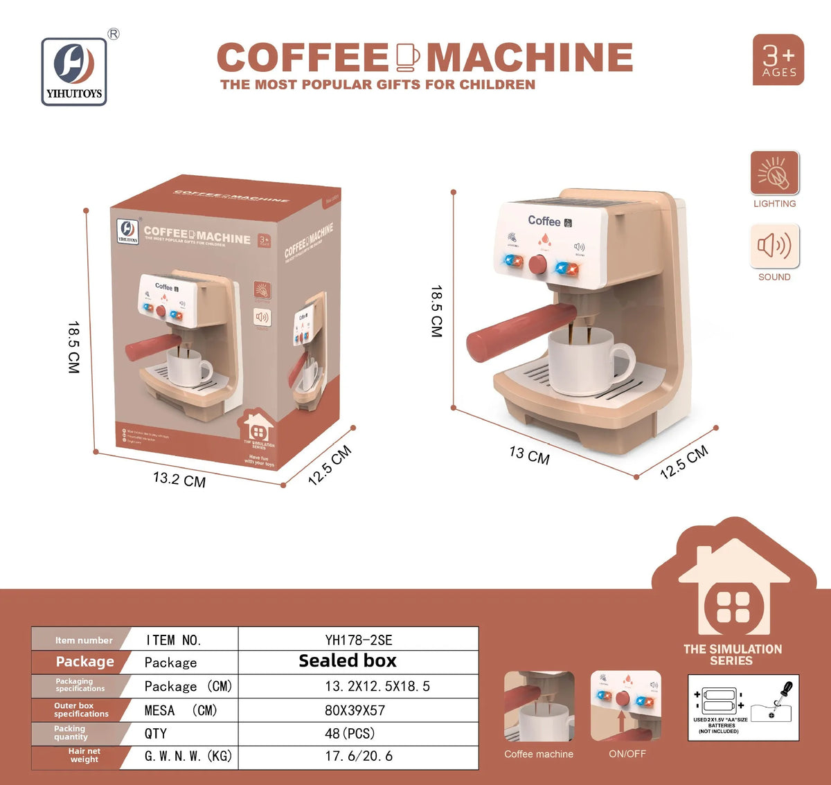 Coffee Bar Play Set