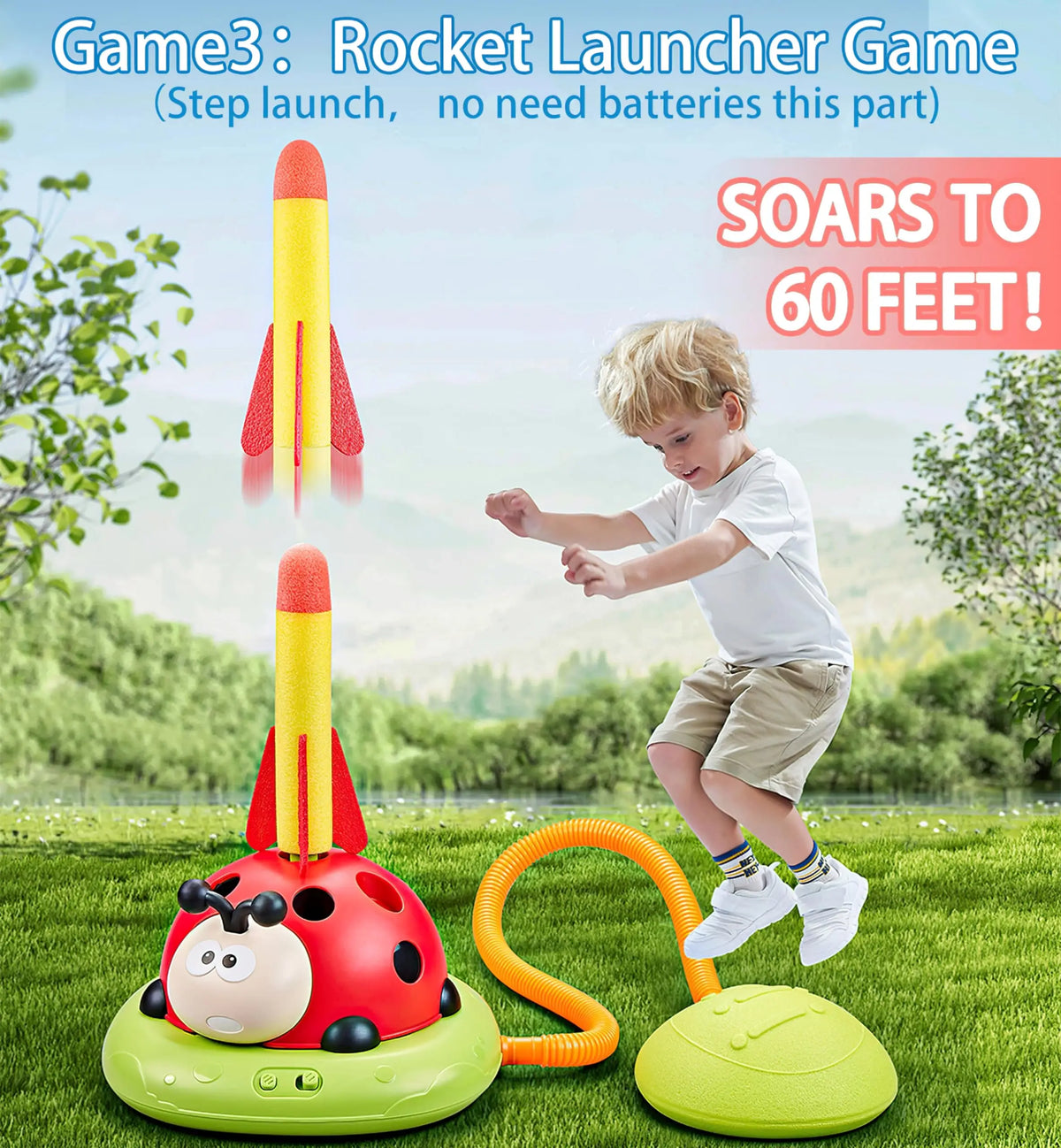 3-in-1 Ladybug Activity Toy