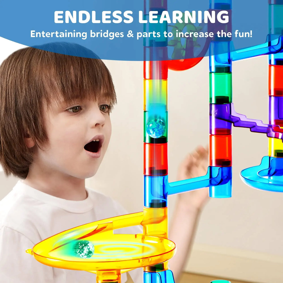 Build-Your-Own Marble Run