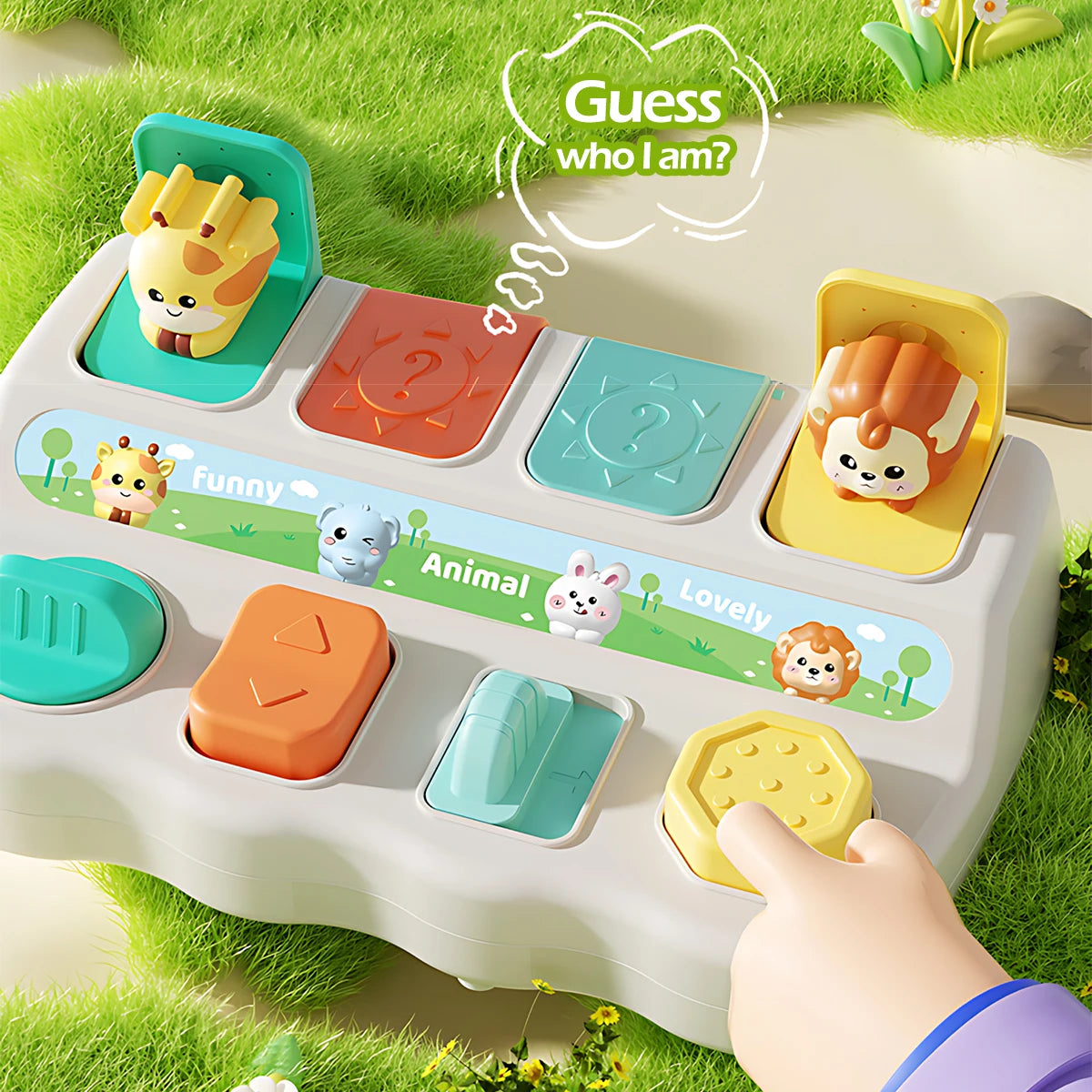 Pop-Up Hidden Animals