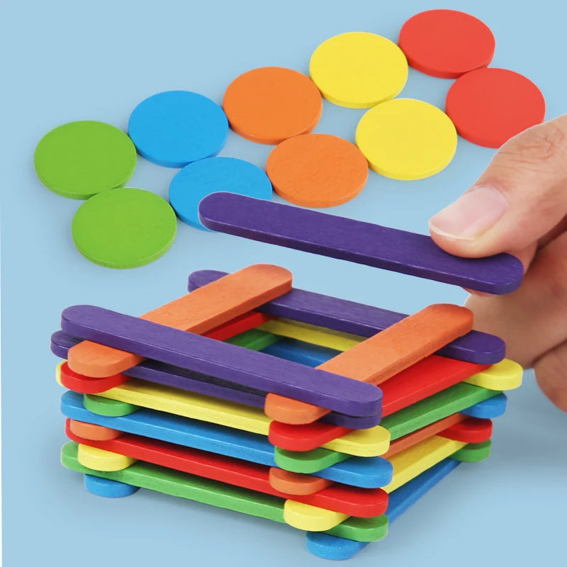 Wooden Shape Sticks