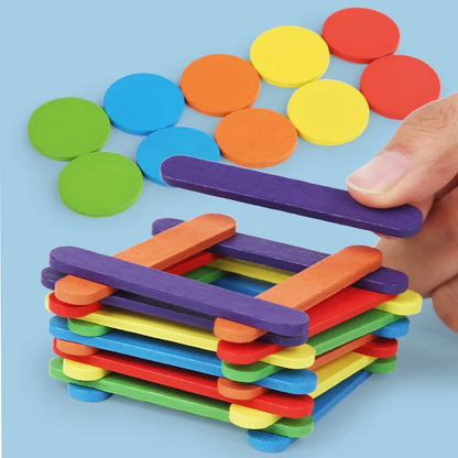 Wooden Shape Sticks