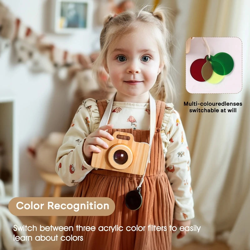 Wooden Toy Camera