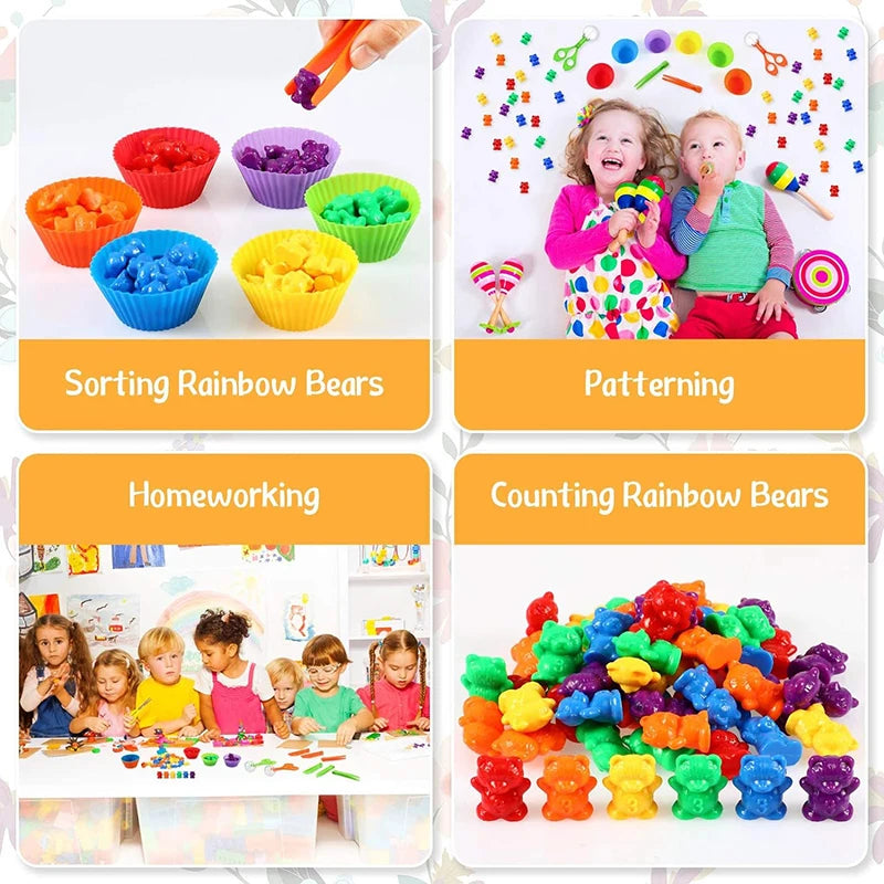 Rainbow Bears Colour Sorting