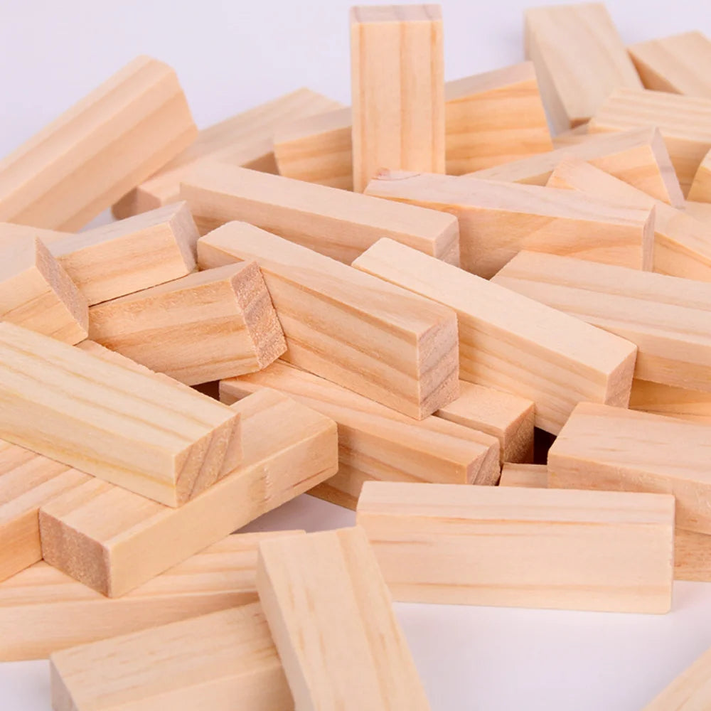 Wooden Tumble Tower