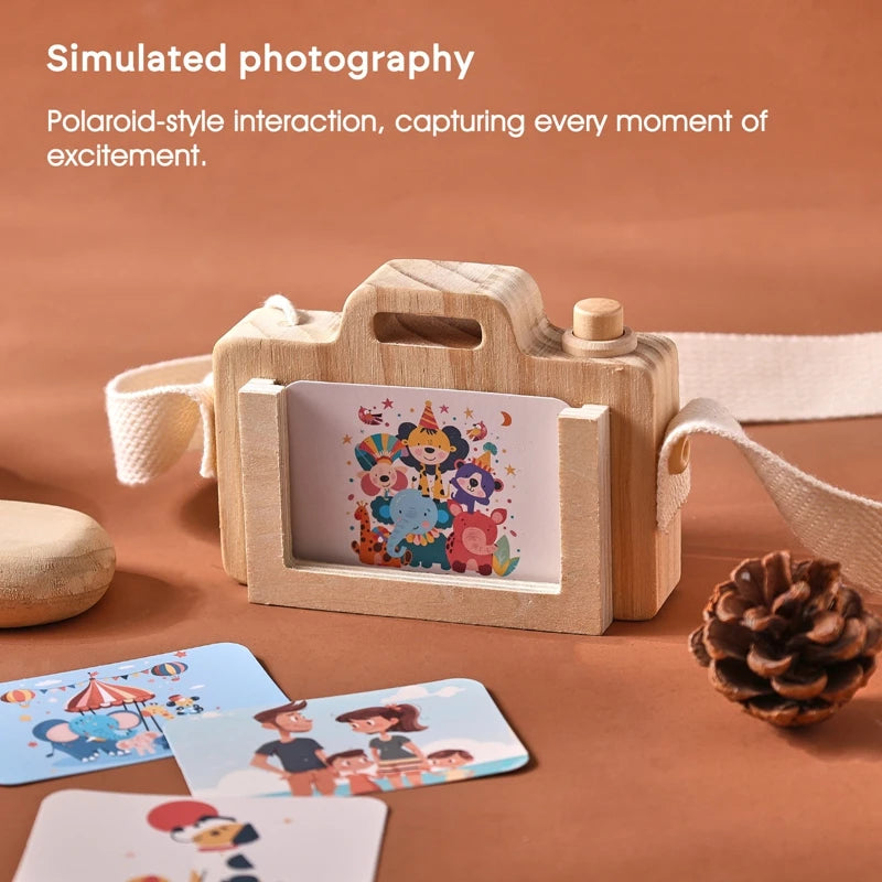Wooden Toy Camera