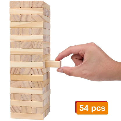 Wooden Tumble Tower