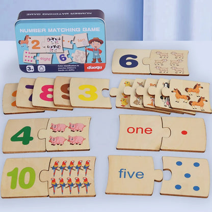Wooden Pattern-Matching Blocks