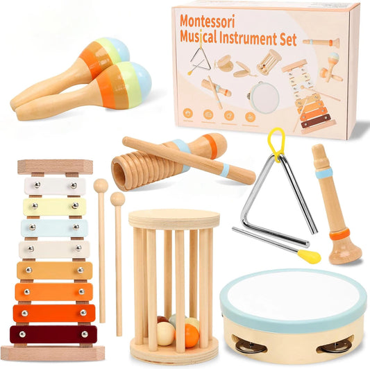 Wooden Music Set