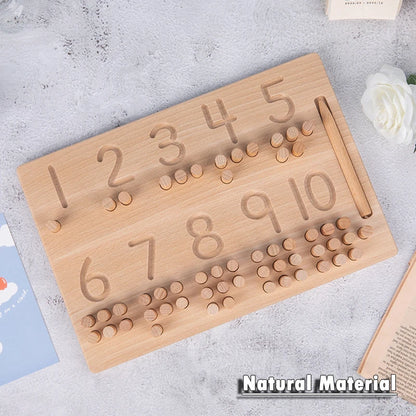 Wooden One-to-Ten Counting Set