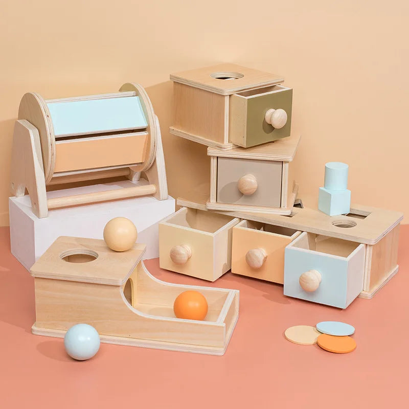 Wooden Sensory Activity Box