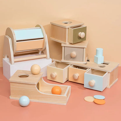 Wooden Sensory Activity Box