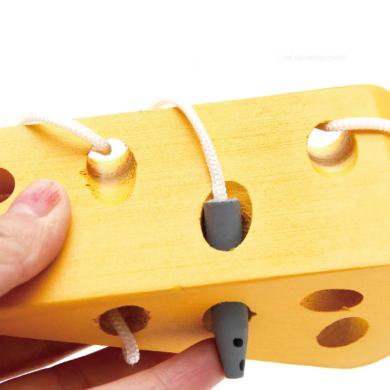 Hungry Worm Wooden Puzzle