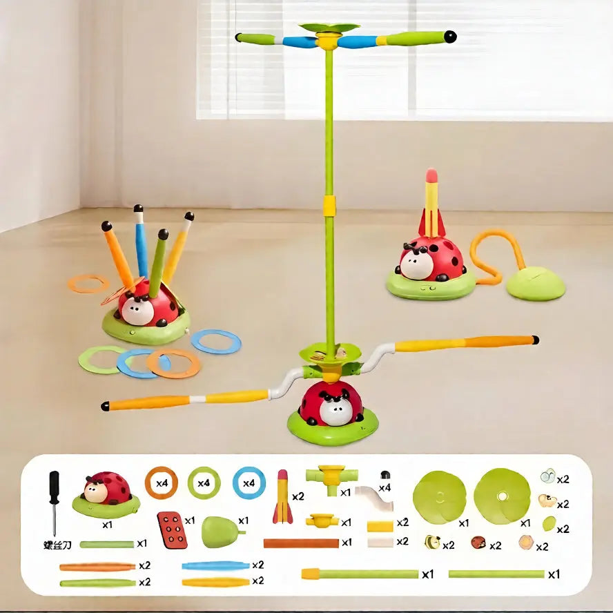 3-in-1 Ladybug Activity Toy