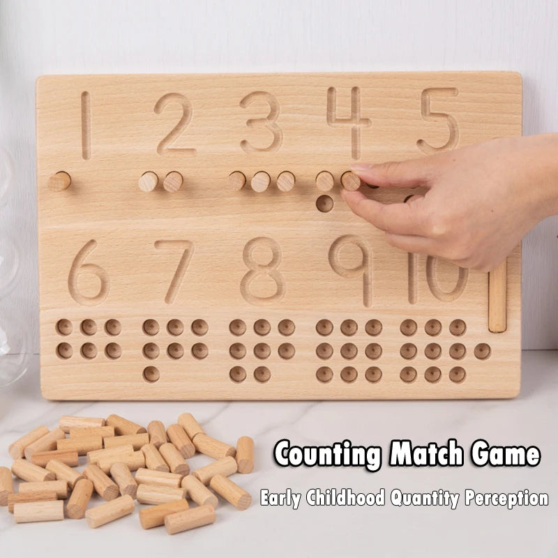 Wooden One-to-Ten Counting Set