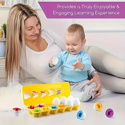 Shape & Colour Matching Eggs